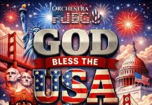 Orchestra Fuego – God Bless the USA (feat. Izis La Enfermera De La Salsa)